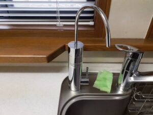 福岡キッチン取付け隊　浄水器の取替　施工後